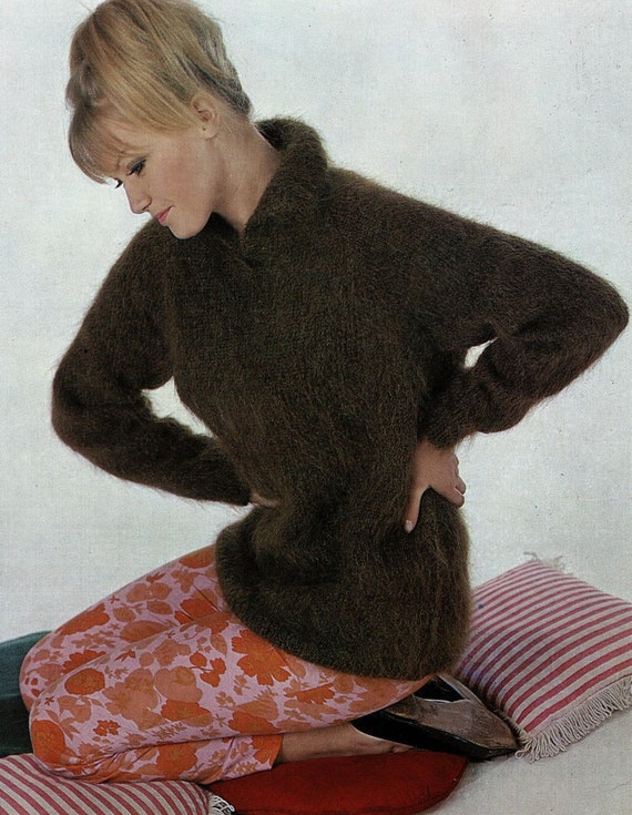 Vintage top mohair sweater