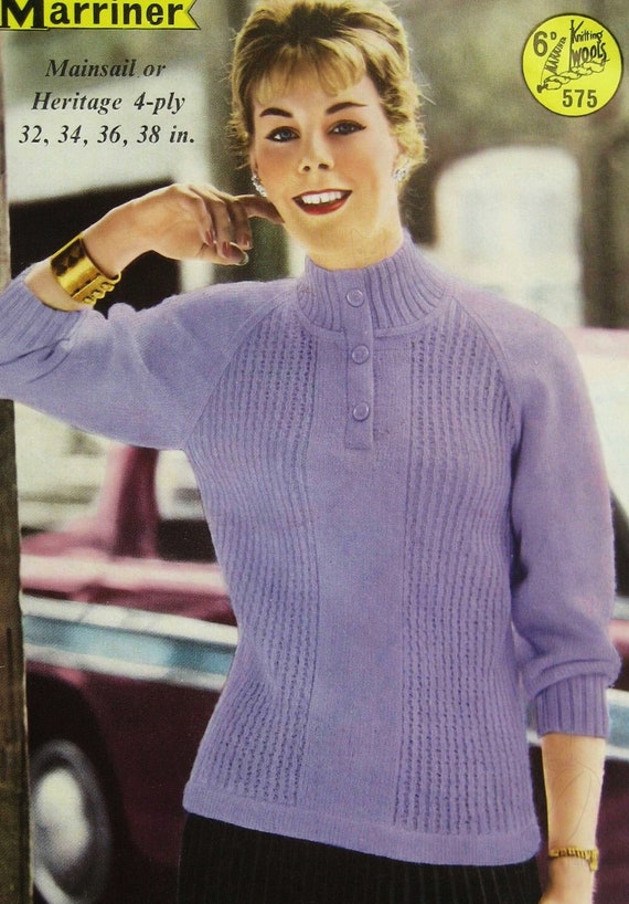 Pull En Tricot à Manches Longues Et Col Rond Pour Femme