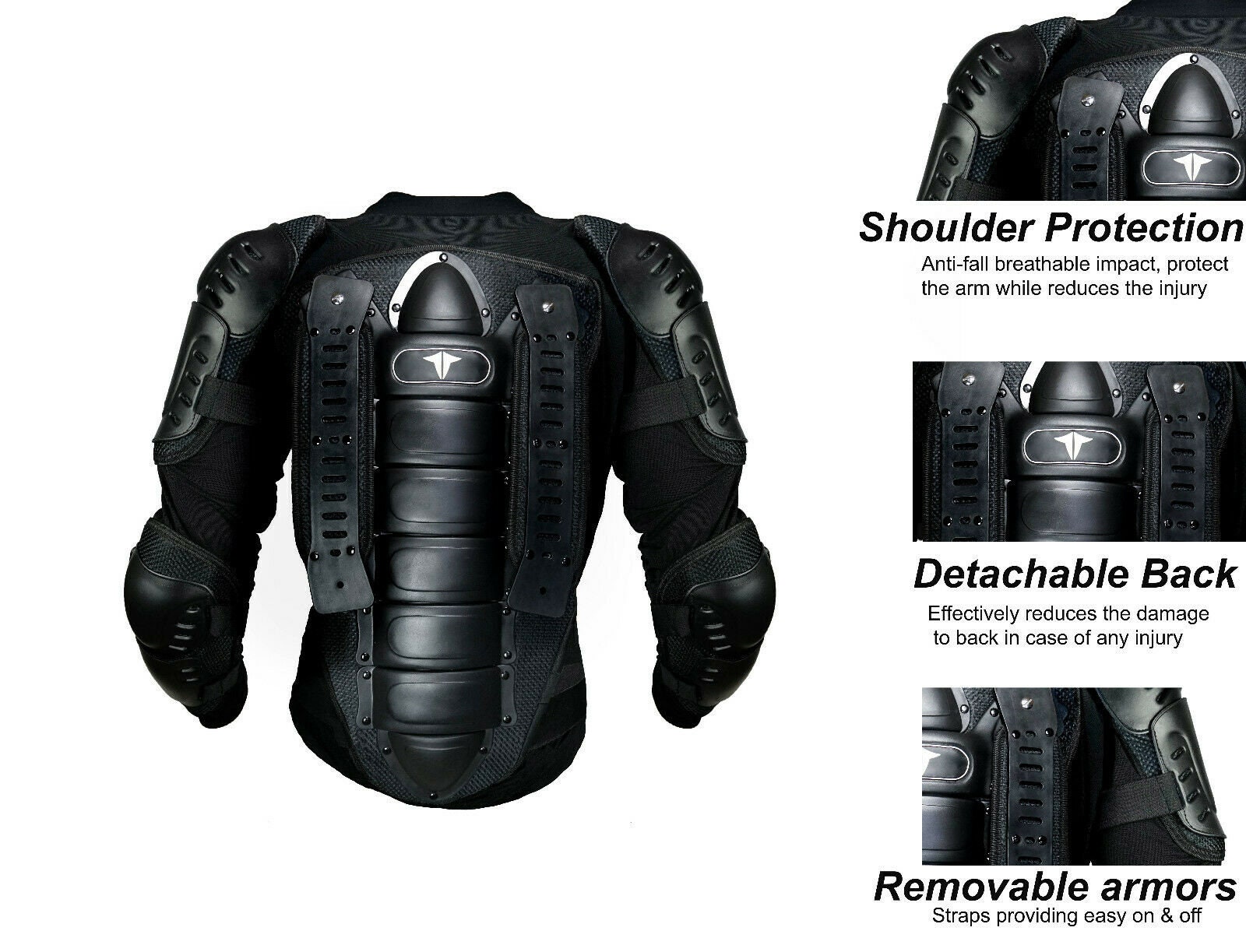 HANDMADE Mens Full Body Armor Leather and Mesh Motorbike Spine - Etsy