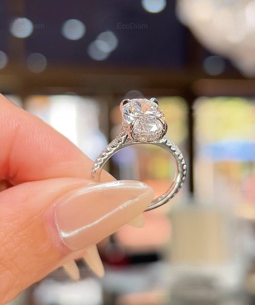 Carat Oval Diamond Carat Diamond Ring For Sale By Owner