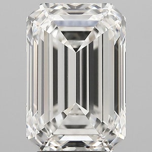 4.05CT G VVS2 Emerald Cut Lab Grown Diamond, Emerald Lab Grown Diamond, Emerald Lab HPHT Diamond, IGI Certified Diamond, Emerald Cut Diamond