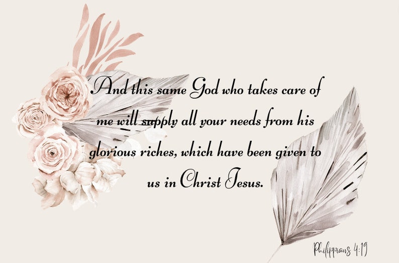 10 Promises of God Printable Bible Scripture Cards Digital Download - Etsy