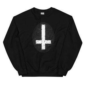 Gothic Halloween Sweatshirt, Gothic Sweatshirt Halloween, Pastel Goth Apparel, gift for satanic women, gift for satanic friend,satanic shirt