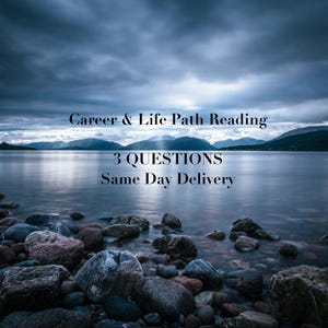 3 QUESTION Career & Life Path Reading - SAME DAY Delivery - Tarot - Medium - Spiritual Guidance - Channeled Tarot