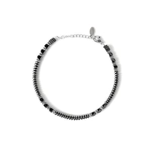 Bracelet For Men And Women, Chain With Balls And Balls, Steel.