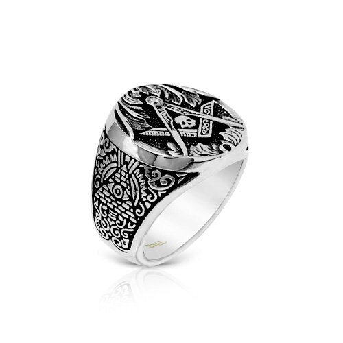 Anello Con Foglia E Zircone In Acciaio 316L | Glow Bodies - Foto 4