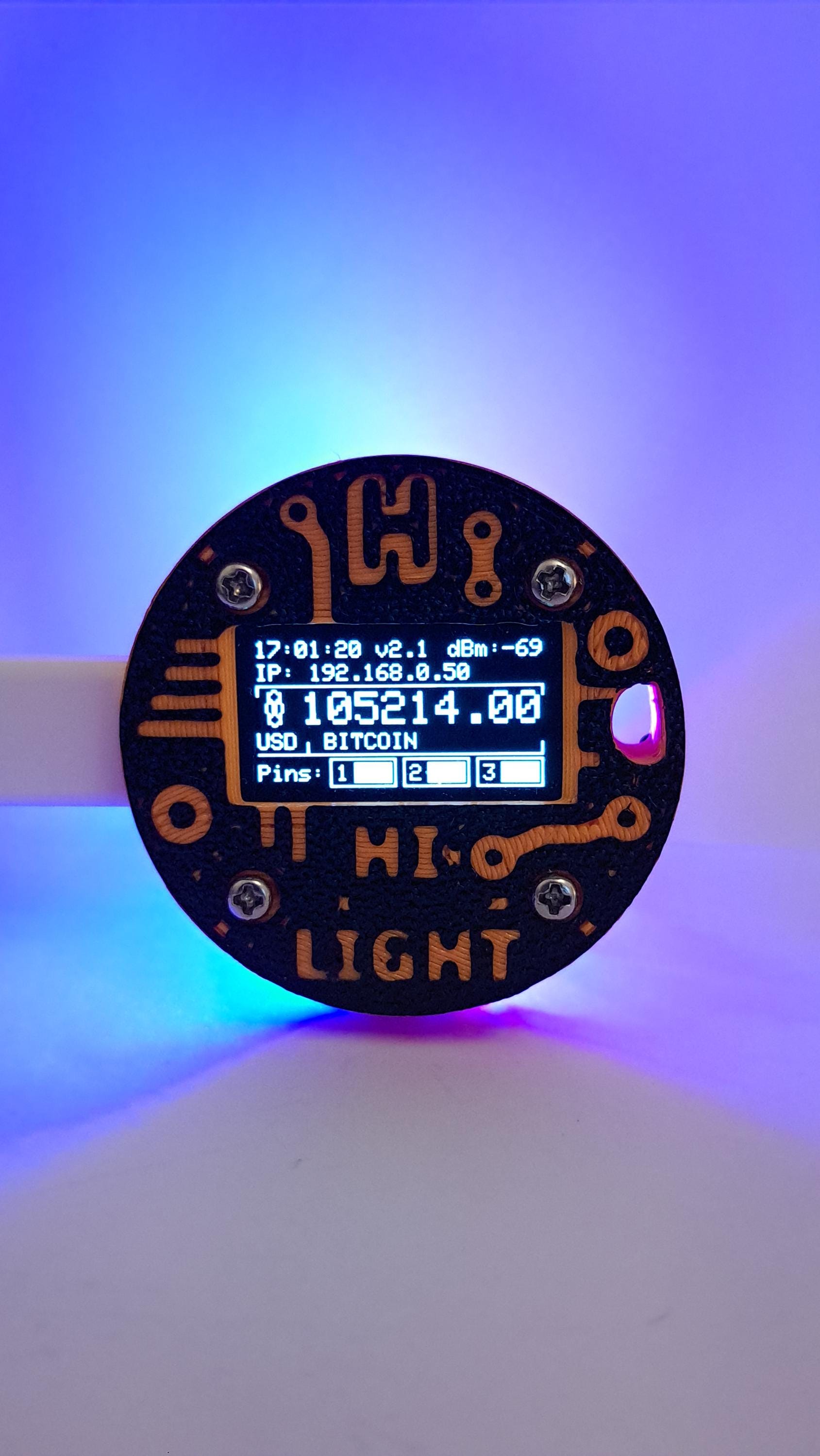 Crypto Display - Arduino DIY - Etsy Israel