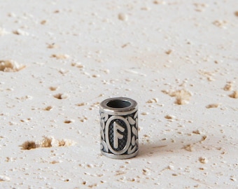 Beard Bead With Nordic Rune