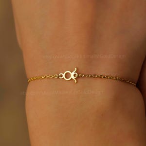 Spersonalizowana bransoletka dla miłośników astrologii, spersonalizowana bransoletka zodiaku, bransoletka w kształcie zodiaku, bransoletka z konstelacją, delikatna bransoletka z horoskopem