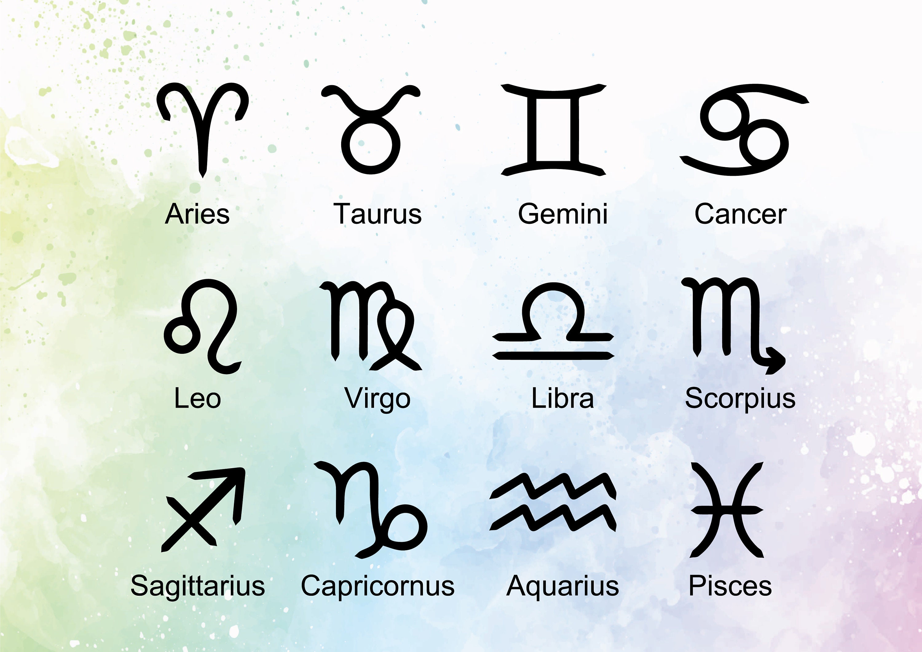 Rose Gold Zodiac Sign Signet Ring for Women | 14K Gold Astrology Horoscope Ring | Engraved Zodiac Jewelry Gifts in Sterling Silver