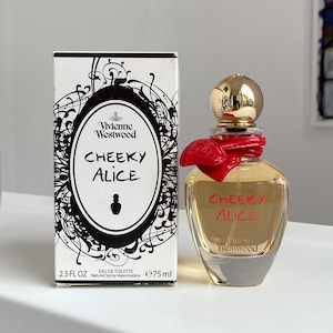 SUPER RARE Vivienne Westwood &quot;Cheeky Alice&quot; perfume EDT 75ml, collectors discontinued vintage perfume