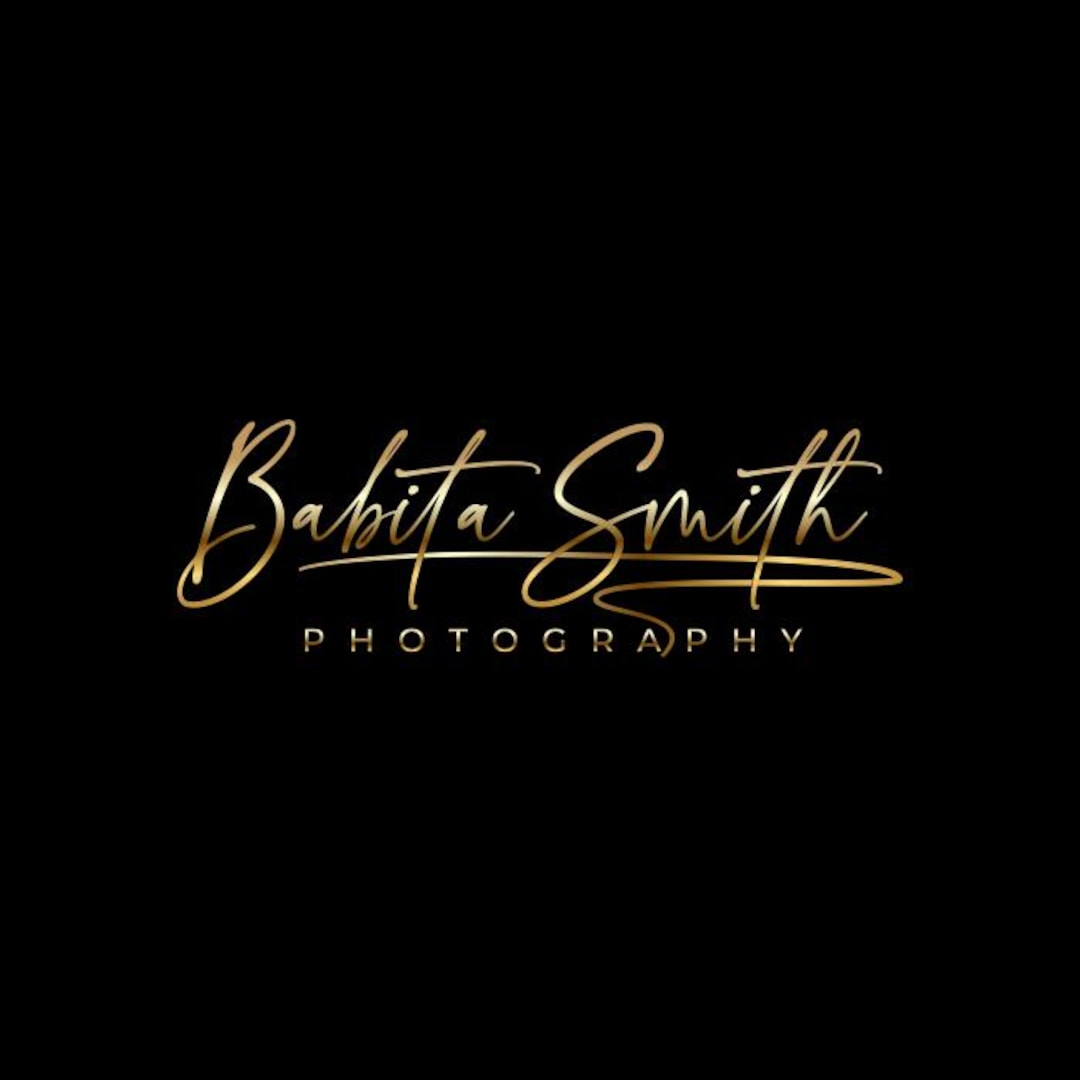 Personalized Photography Logo Watermark: Camera Signature Design ...