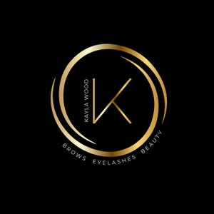 Monogram Logo with Custom Changes, Circle Logo, Circle Logo Design with Custom Changes