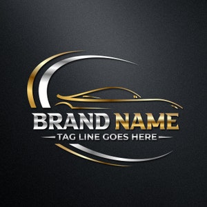 Design de logotipo de carro, logotipo personalizado, logotipo de venda de carro, logotipo de detalhamento de carro, logotipo personalizado, logotipo de transporte, logotipo de veículo, logotipo pré-fabricado