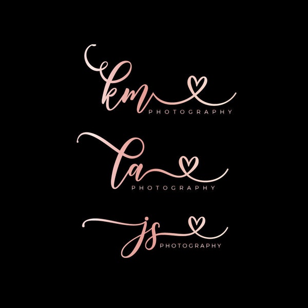 Signature Logo, Custom Logo, Photography Logo, Elegant Logo, Calligraphy Logo, Watermark Logo, Handwritten Logo