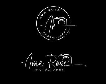 Custom Photography Logo, Signature Watermark (Digital Files)