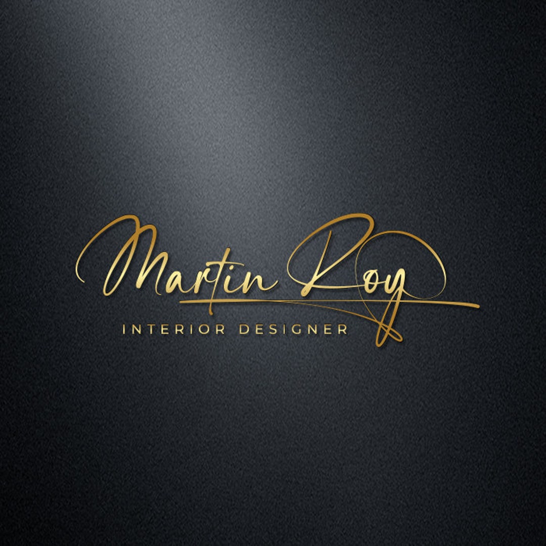 Custom Signature Logo Design: Business Watermark (digital Item) - Etsy