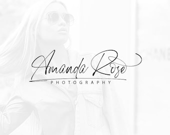 Photography Logo and Watermark, Custom Logo Design Photography, Professional Logo, Handwritten Signature Logo, Signature, Minimalist Logo