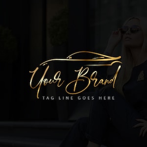 Car Business Logo Design with Custom