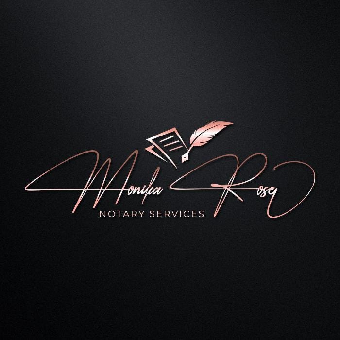 Notary2pro Logo Custom Notary Public Logo Design, Premade Signature Business (digital ...