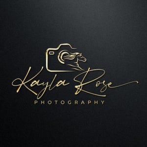 Logo for Photography, Custom Logo, Signature Logo