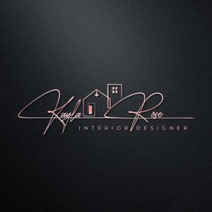 Interior Design Logo, Personalized Logo, Real Estate Logo, Realtor Logo ...
