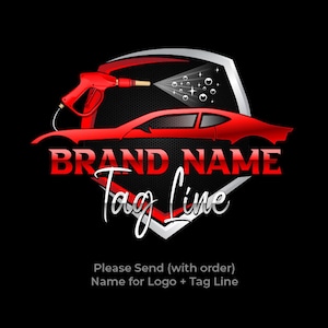 Logotipo do carro Logotipo automotivo, Logotipo da lavagem de carros, Logotipo de detalhes do carro