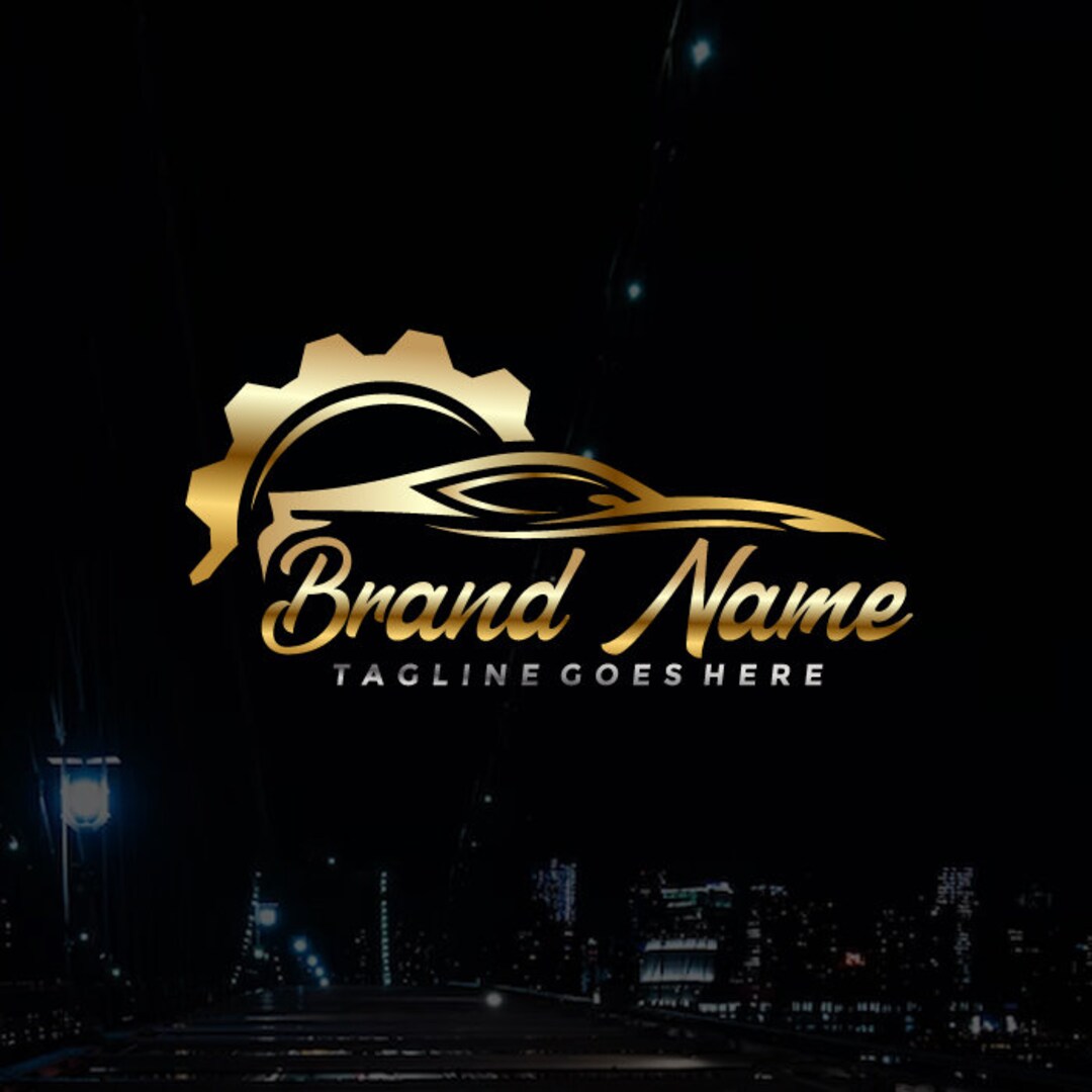 Premade Car Detailing Logo Design: Custom Automotive Repair Logo - Etsy