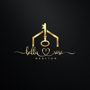 Home Logo, Real Estate Logo,  Custom Logo, Realtor logo, Agent House Logo, Signature Logo