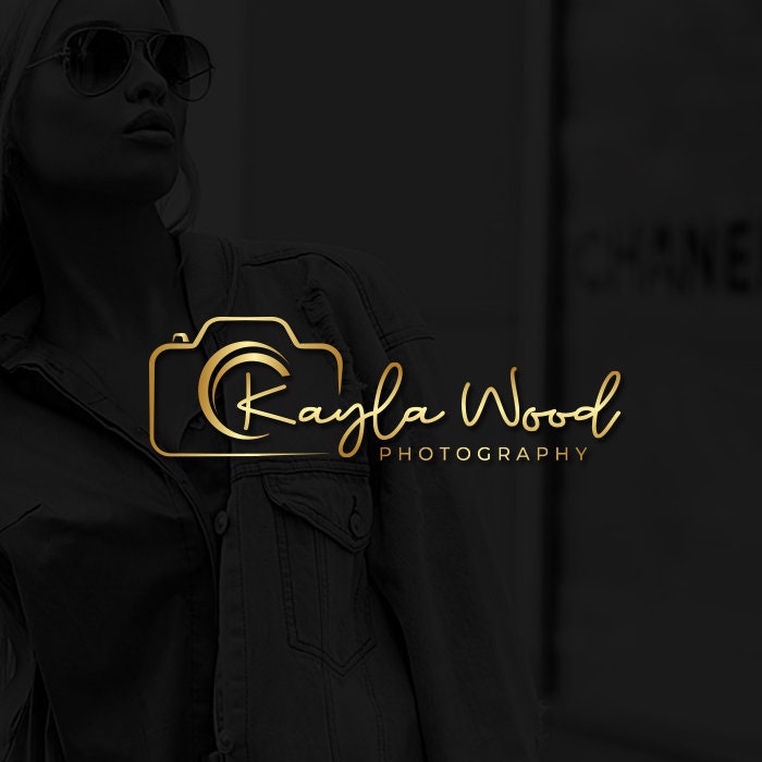 Camera Logo for Photography, Signature Logo, Photography Logo,Custom Logo,  Handwritten Logo