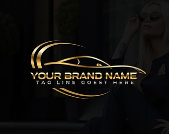 Custom Car Logo, Personalized Logo, Car Sale Logo, Car Detailing Logo,  Transport Logo, Vehicle Logo,  Premade Logo