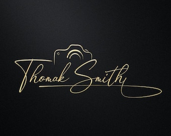 Photography Logo Design, Custom Changes, Personalized Logo