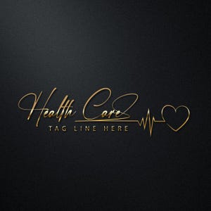 Logo for Doctor,  Health Care Logo,Logo for Clinic, Personalised Logo,Signature Logo