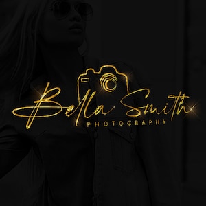Photography Logo, Signature Logo, Custom Logo, Gold Logo, Calligraphy Logo, Watermark Logo, Custom Logo