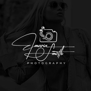 photography logo design and watermark