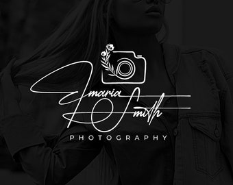 Photography logo design and watermark (Digital Transparent PNG)