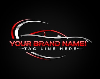 Car Logo, Vehicle Logo, Custom Logo Design, Premade Logo, Logo Design