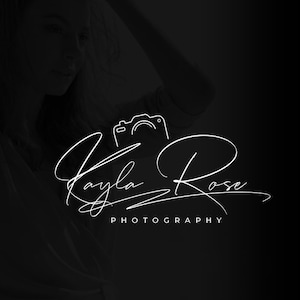 Photography Logo Design, Custom Logo, Camera Logo