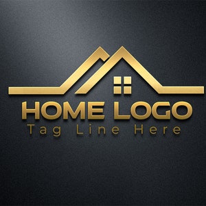 Custom Home Logo for Realtor Business