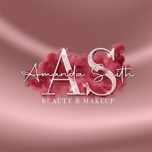 Make-up-Logo, Salon-Logo, Spa-Logo, Boutique-Logo, Glitzer-Logo, Aquarell-Logo, Signatur-Logo, Haar-Logo, Nägel-Logo,