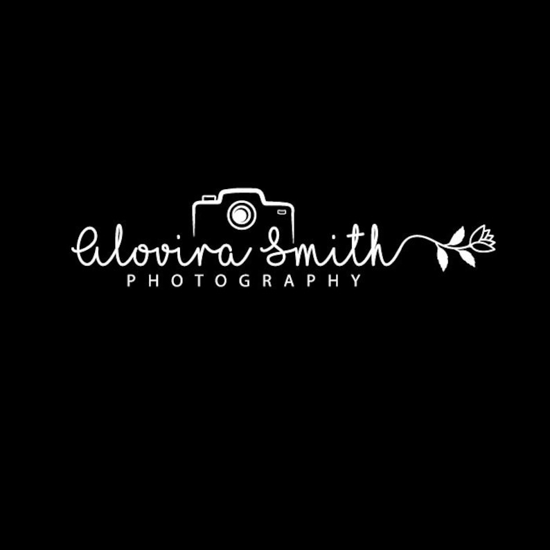 Logo for Photography Business, Signature Logo, Camera Logo - Etsy