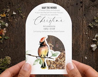 Memorial Seed Packets, Personalized Wildflower Favors, Celebration of Life,  In Loving Memory, Keepsake Gift for Guests | ShakerSeeds®