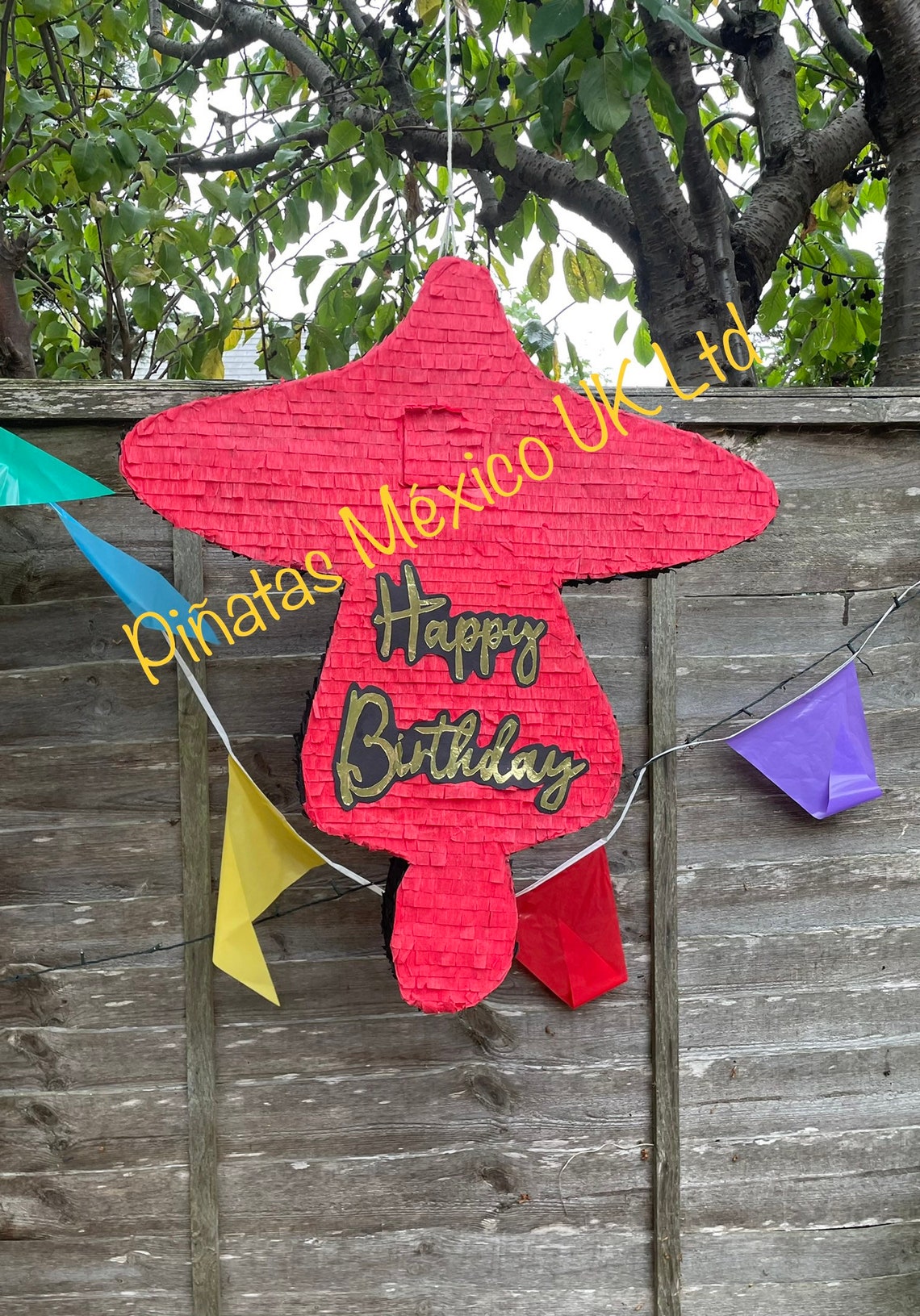 Spiderman Inspired Pinata + Buster Stick (wood) Body Superhero Piñata ...