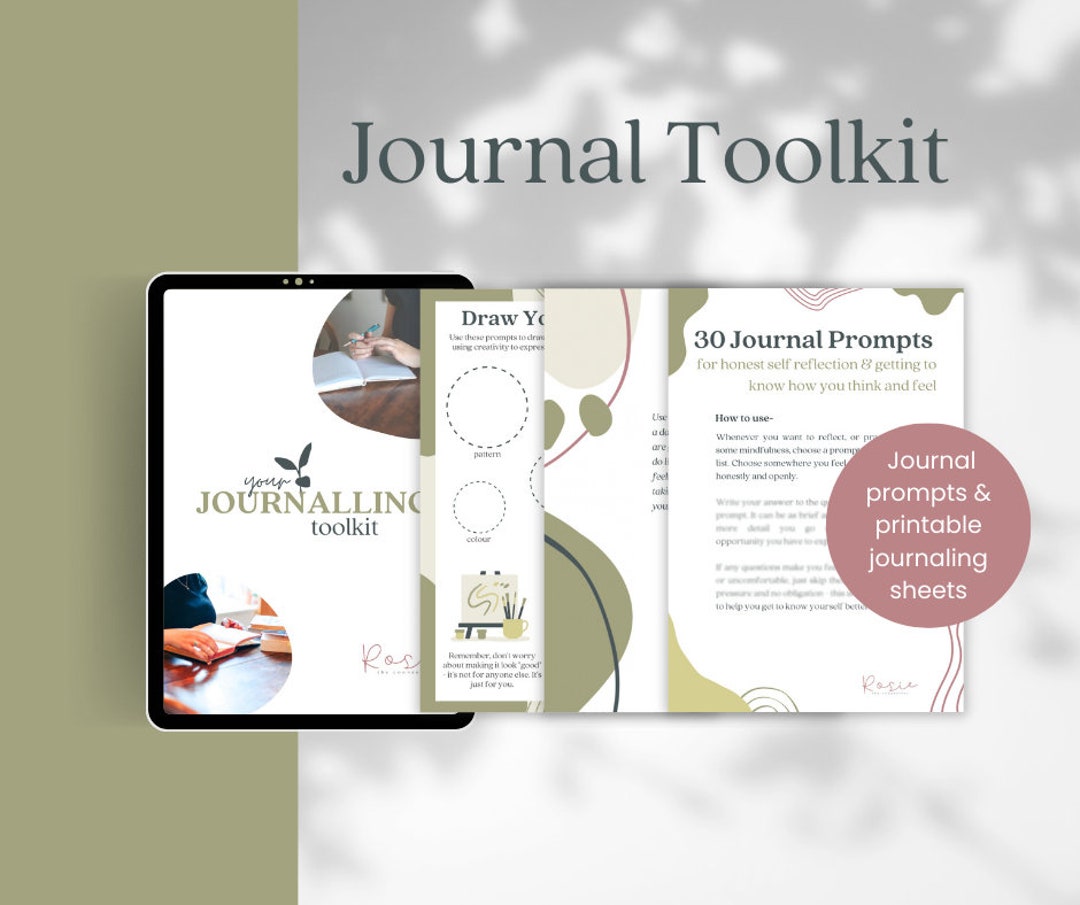Journal Printable | Mental Health | Made by a Therapist | Anxiety ...