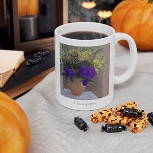 A Touch of Spring, Art, Ceramic Mug 11oz