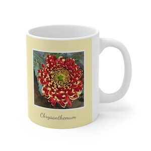 Chrysanthemum, Ceramic Mug 11oz