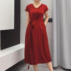 chinese dress ladies AMDOLE Dresses for Women Over 70 Flower Print V Neck Fashion Outdoor Daily  Short Sleeve Regular Slim Dress Plus Size Side Slit Long Dress :  Amazon.co.uk: Fashion