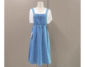Embroidered Denim Overall Dress - M - Vintage 90s 1990s Jean Apron Jumper Casual Minimal Simple Womens Medium Floral Cottage - Etsy Embroidered Denim Overall Dress - M - Vintage 90s 1990s Jean Apron Jumper Casual Minimal Simple Womens Medium Floral Cottage - Etsy