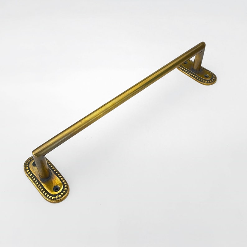 Antique Unlacquered Brass Bath Hardware Etsy