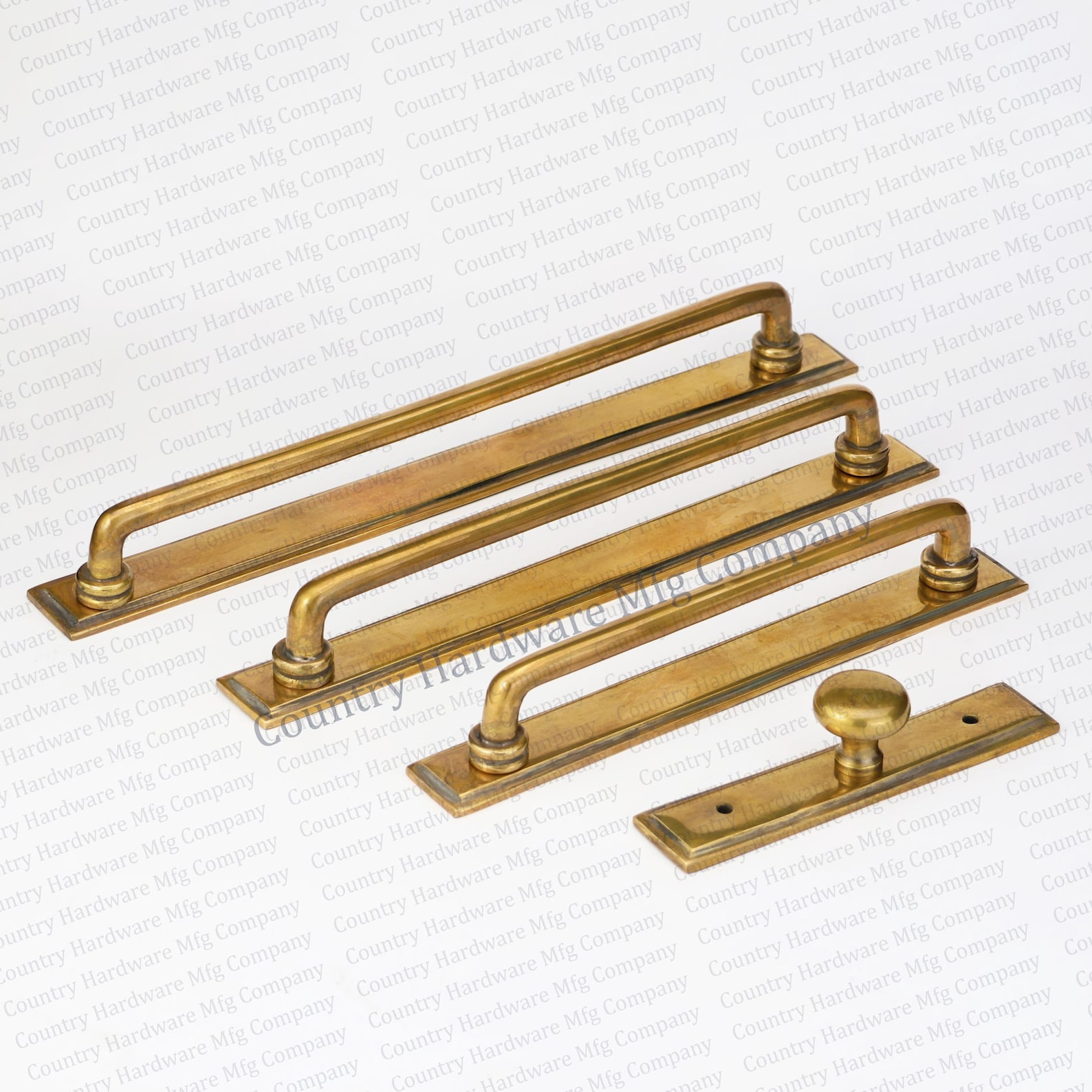 Antique brass cabinet pulls from Etsy